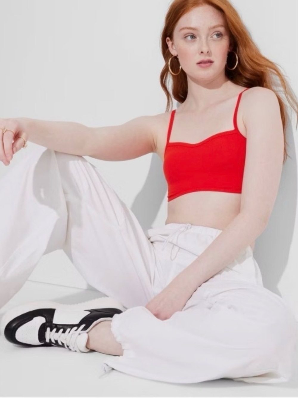 Wild fable White Parachute Pants
